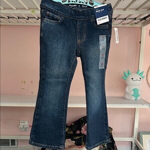 Old Navy Dark Blue Boot-Cut Jeans